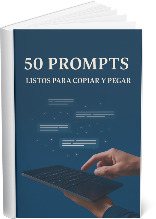 50 Prompts para Ahorrar Tiempo: Copiá, Pegá y Resuelto